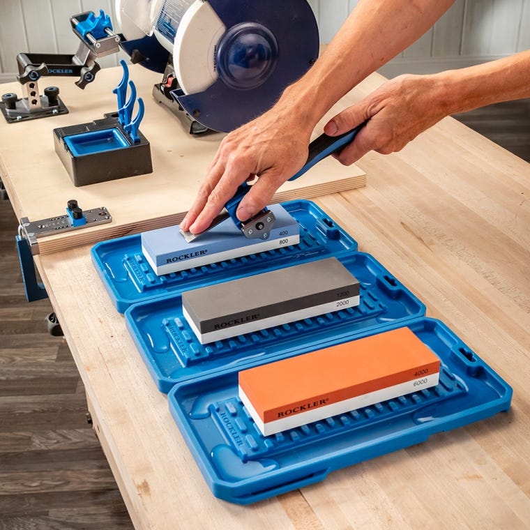Rockler Silicone Sharpening Stone Tray - full pic 