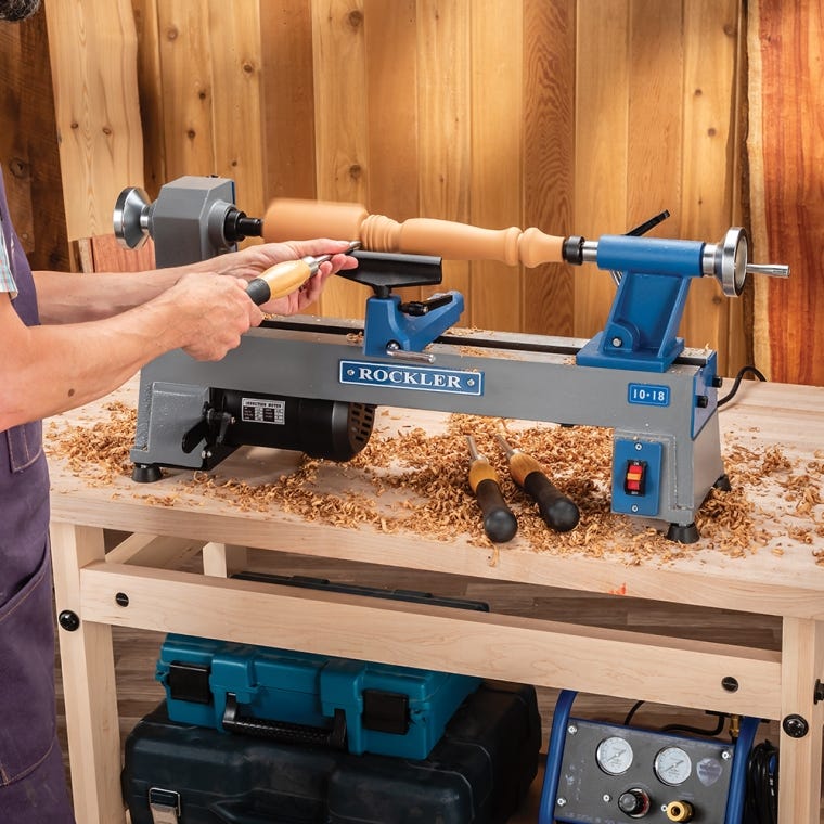 Rockler 10-18 Mini Lathe - full pic 