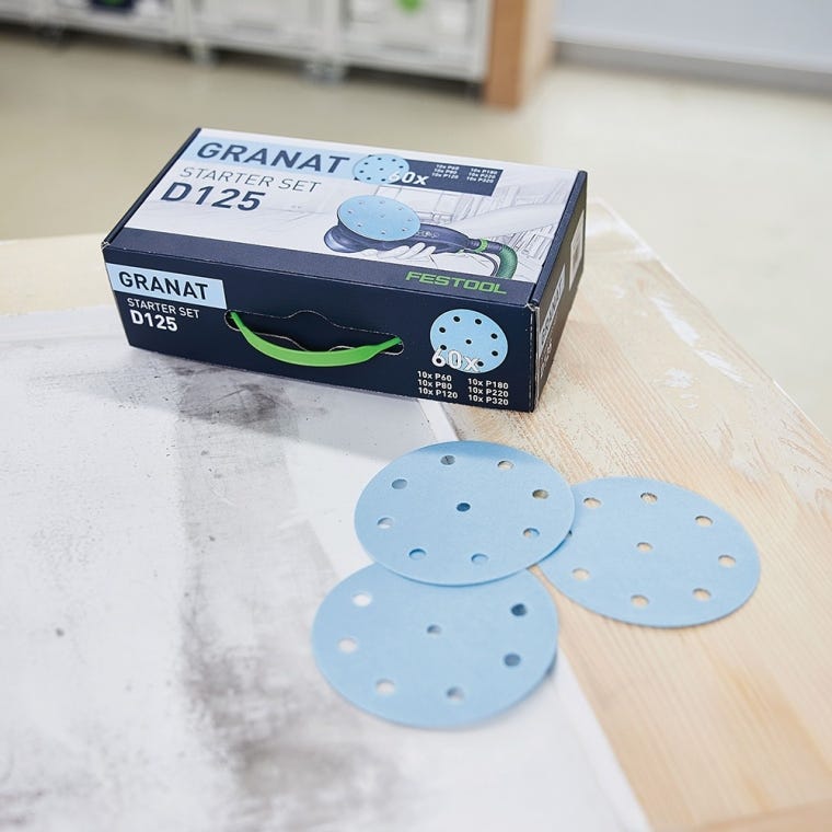 Festool Granat Sanding Disc Assortment 5'' D125 GR-Set (578668) - full pic 