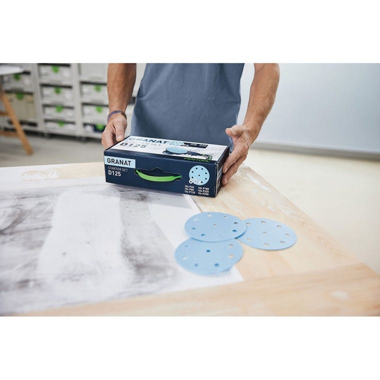 Festool Granat Sanding Disc Assortment 5'' D125 GR-Set (578668) - full pic 