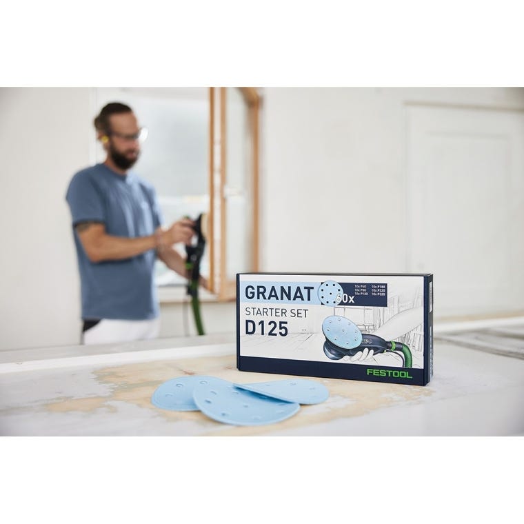 Festool Granat Sanding Disc Assortment 5'' D125 GR-Set (578668) - full pic 
