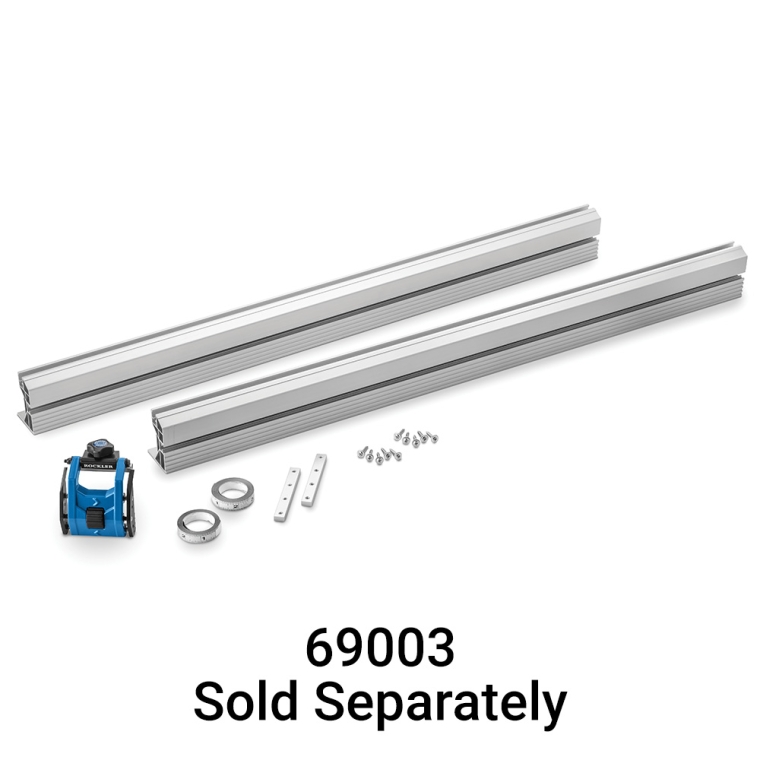Extension Rail Kit for Rockler Miter Saw Fence System, 36''L - full pic 