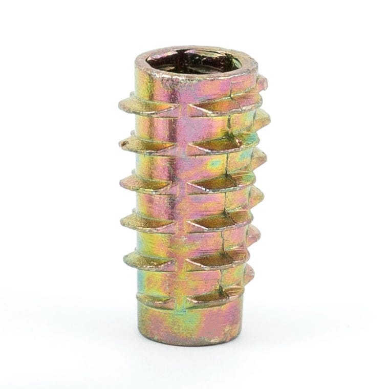 E-Z Hex Threaded Insert for Soft Wood - Flush - Pack of 50 - full pic 
