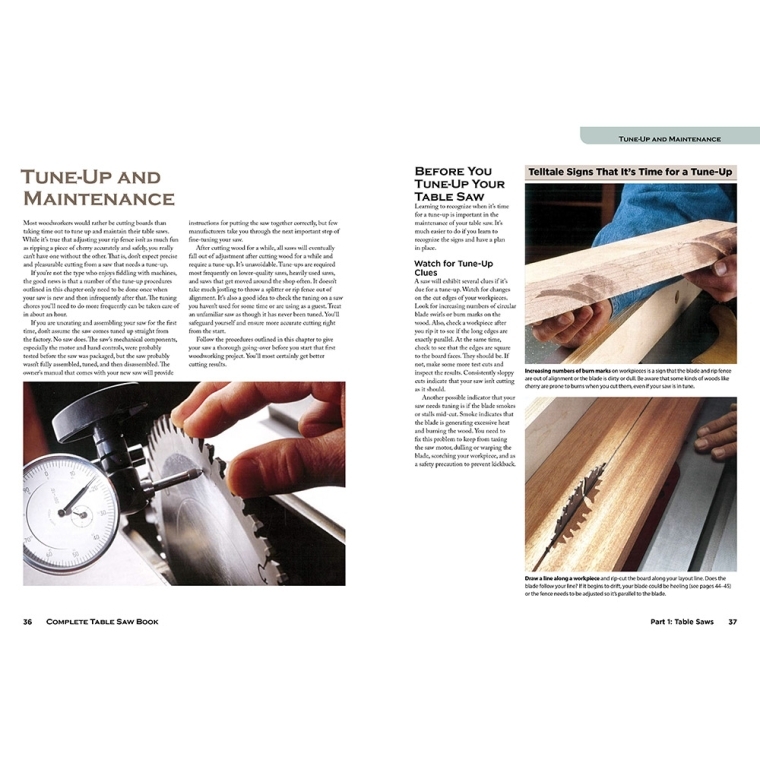 Complete Table Saw Book, Revised Edition, Paperback Book - full pic 