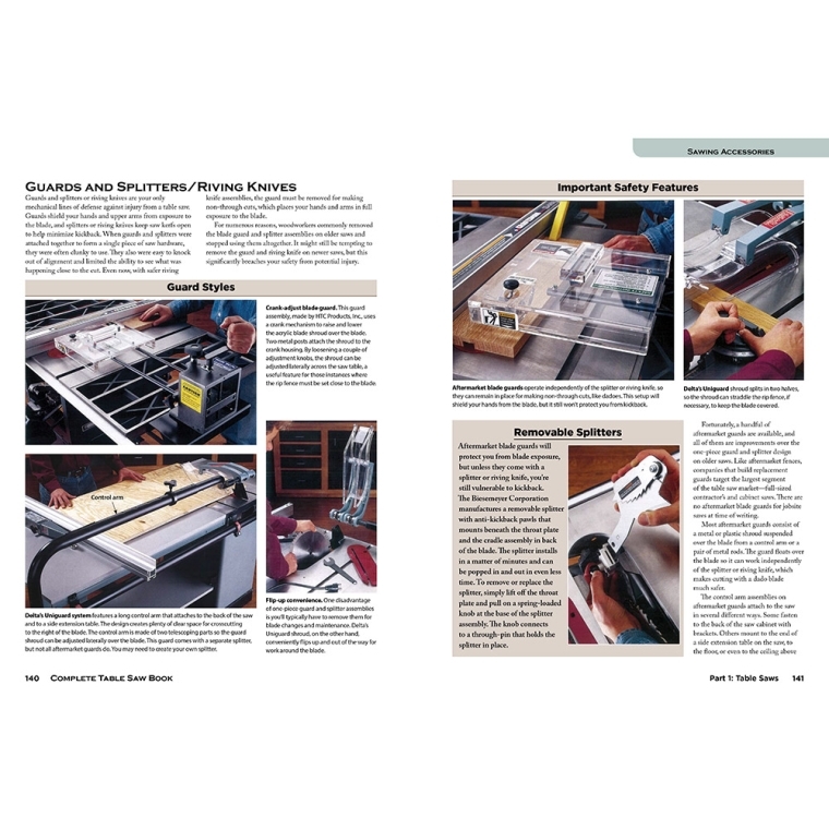 Complete Table Saw Book, Revised Edition, Paperback Book - full pic 