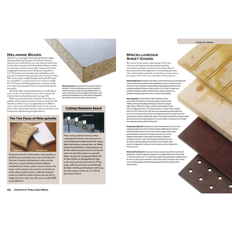 Complete Table Saw Book, Revised Edition, Paperback Book - full pic 