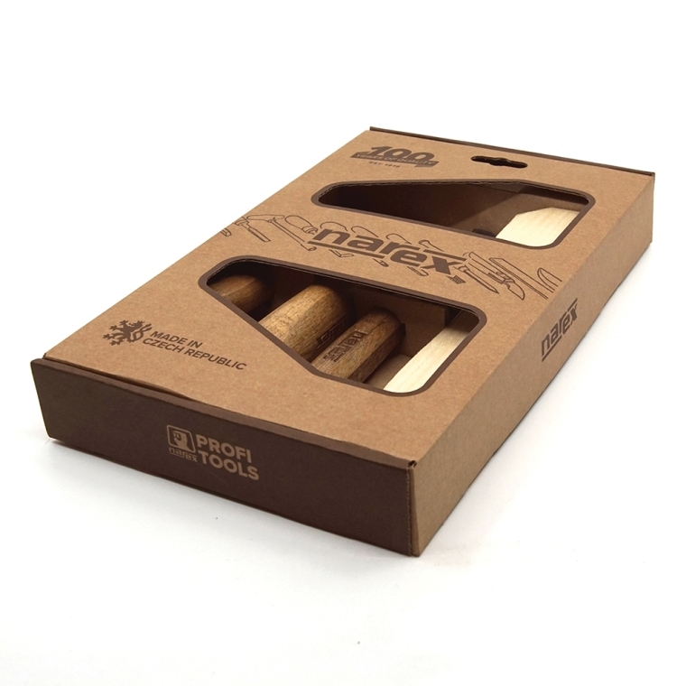 Narex 4-Piece Spoon Carving Set - full pic 