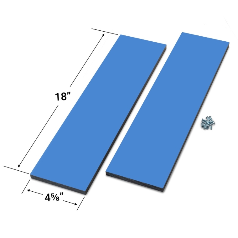 Rockler Table Saw Phenolic Zero-Clearance Insert Blanks, 2-Pack - full pic 
