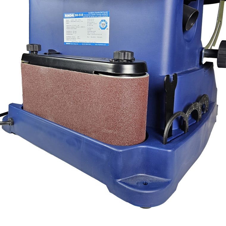 Rikon Benchtop Oscillating Belt/Spindle Sander 50-310 - full pic 