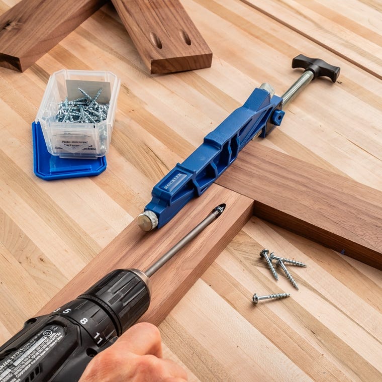 Rockler Quick-Release Pock-It Hole Clamp - full pic 