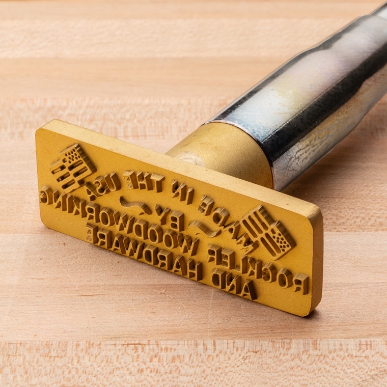 Two-Line Rectangle Branding Iron, Electric Handle - full pic 