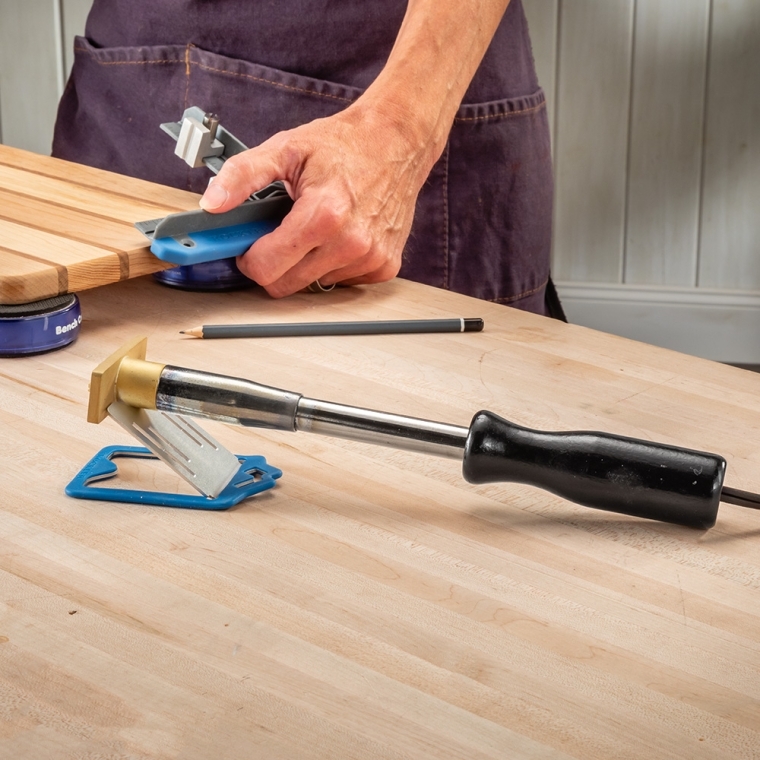 Four-Line Arc with Tools Branding Iron, Electric Handle - full pic 