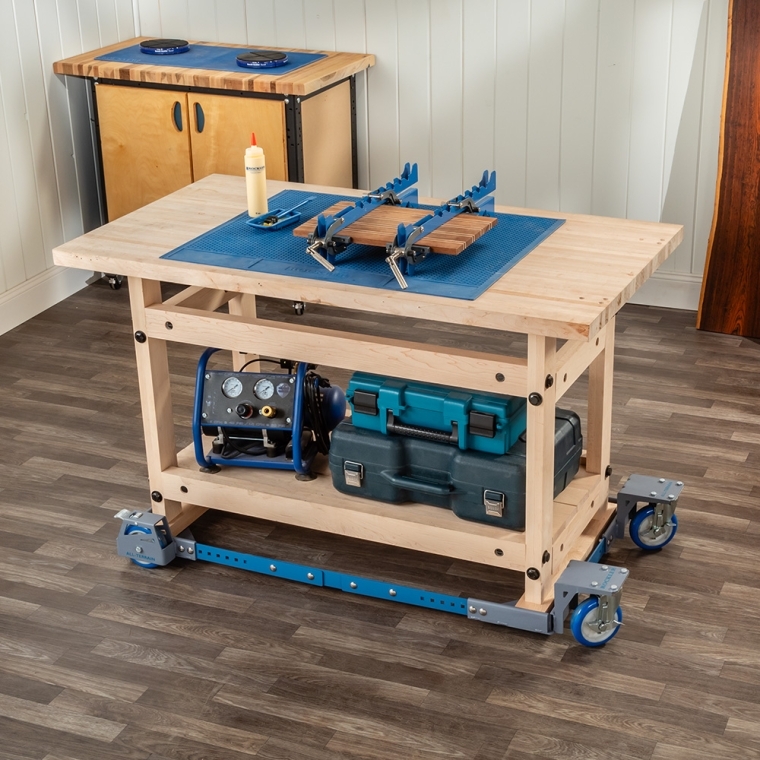 Extension Stretcher Set B for Rockler All-Terrain Mobile Base (Four 17-1/2'' Stretchers) - full pic 