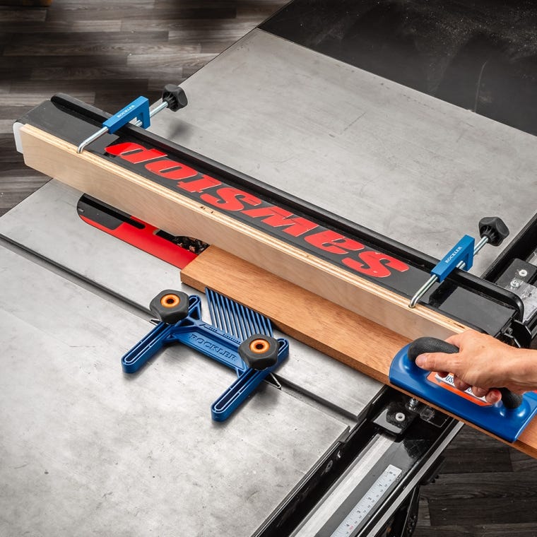 Rockler Universal Fence Clamps, Pair - full pic 