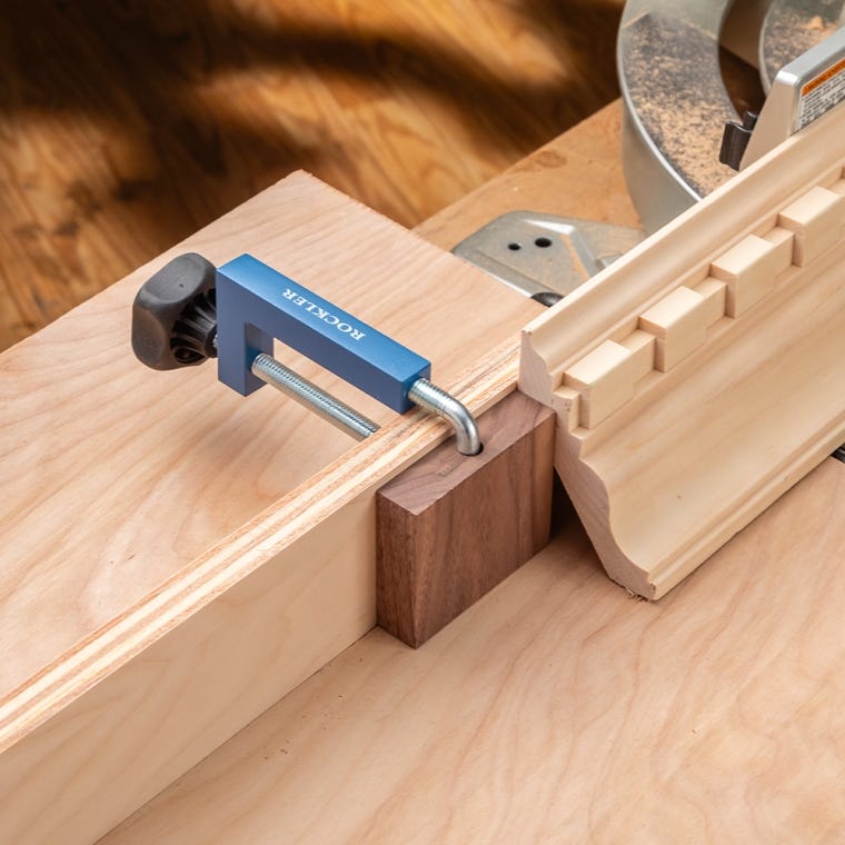 Rockler Universal Fence Clamps, Pair - full pic 