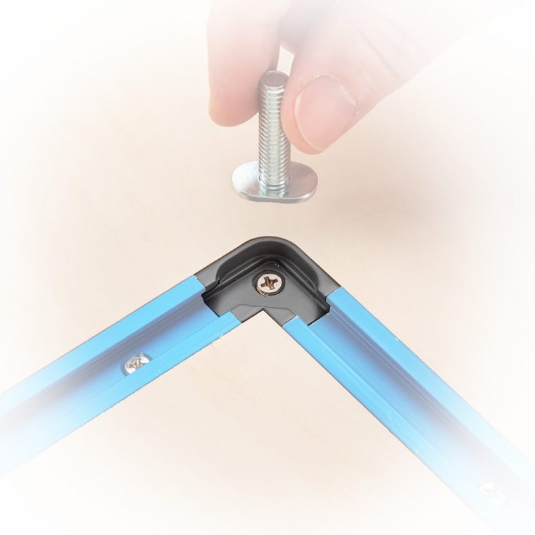 Rockler T-Track Drop-In Starter Kit - full pic 