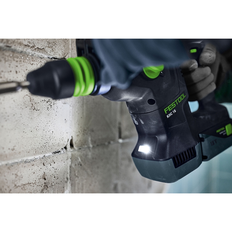 Festool Cordless Rotary Hammer Drill KHC 18 EB-Basic (577450) - full pic 