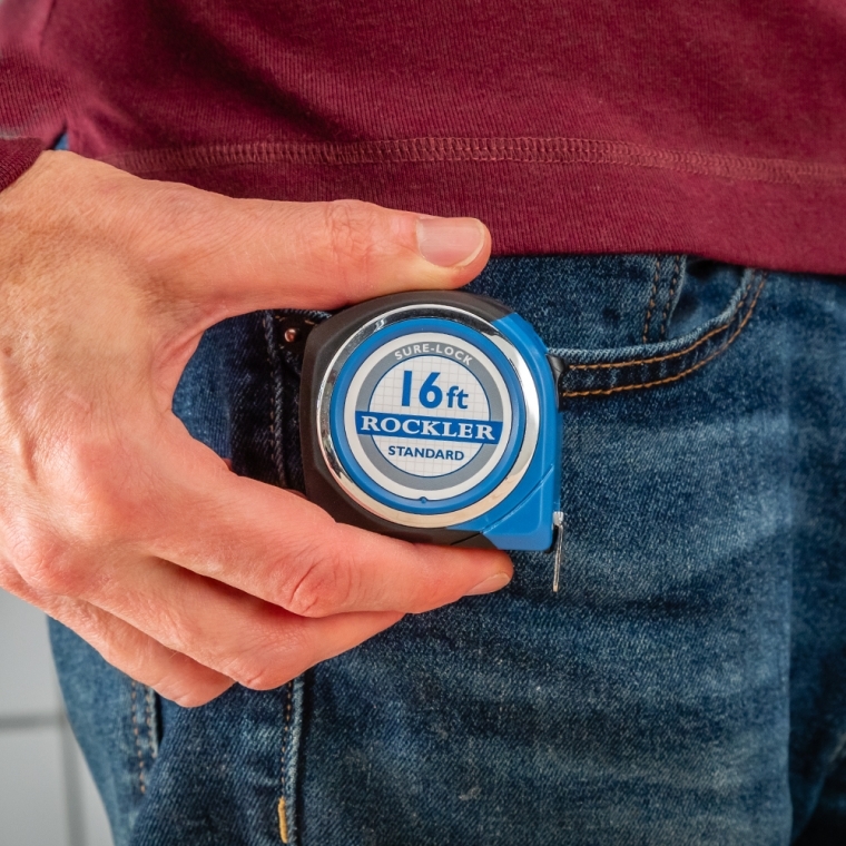 Rockler Sure-Lock Tape Measure, 16' Standard - full pic 