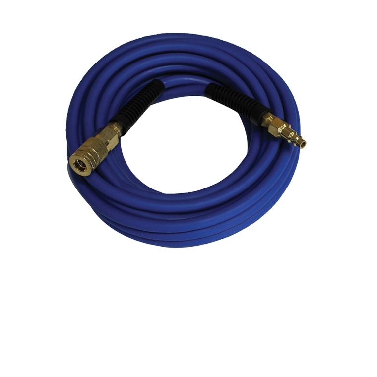 25' Air Hose with 1/4'' Quick-Connect Fittings - full pic 