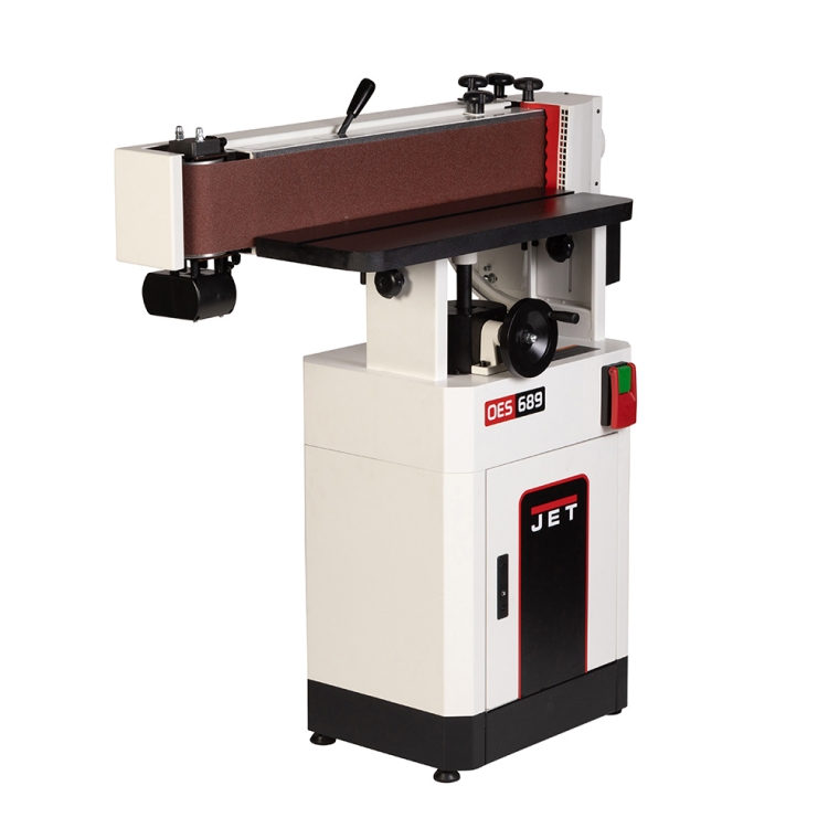 Jet Black Oscillating Belt Edge Sander OES-689-BLK, 6'' x 89'' Belt, 1.75HP, 1PH, 115/230V - full pic 