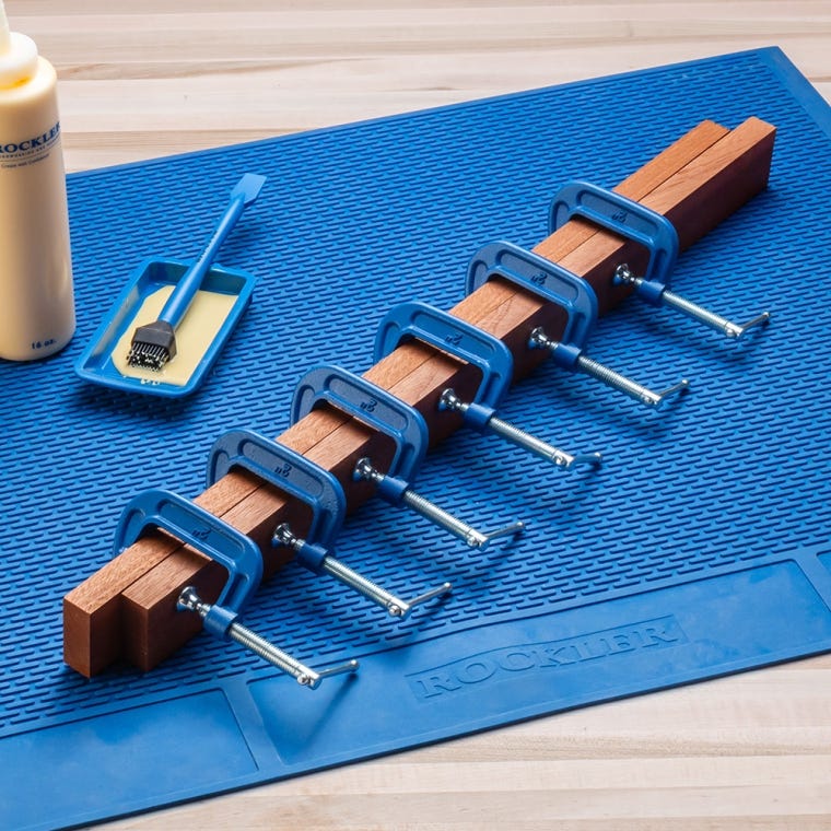 Rockler 2'' C-Clamps, 6-Pack - full pic 