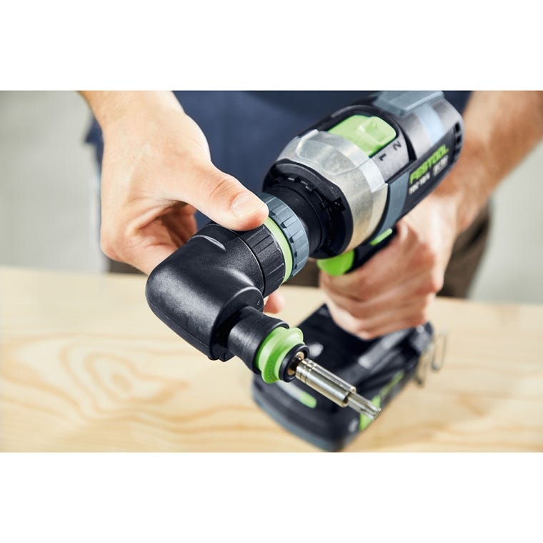 Festool Cordless Drill with Right-Angle Chuck, TPC 18/4 HPC 4,0 I-Set Quadrive (577626) - full pic 