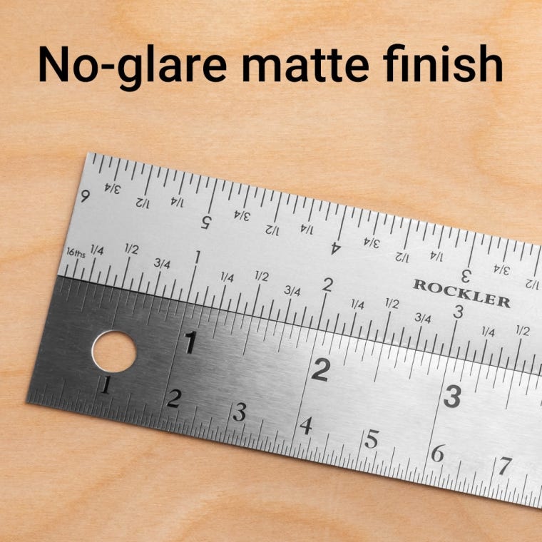 Rockler 6'' Pocket Rule - full pic 