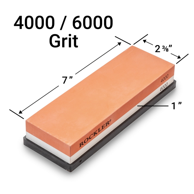 Rockler Double-Sided Waterstones (Choose Grit) - full pic 