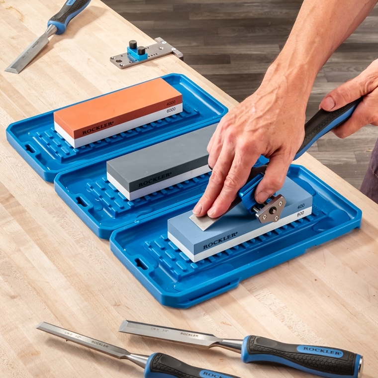Rockler Double-Sided Waterstones (Choose Grit) - full pic 