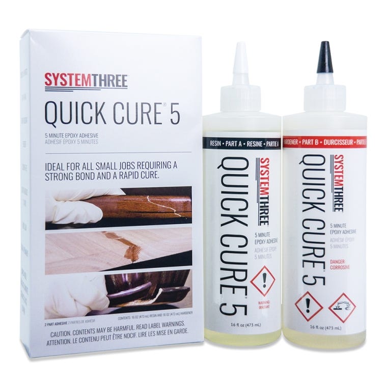 System Three Quick Cure-5 - full pic 