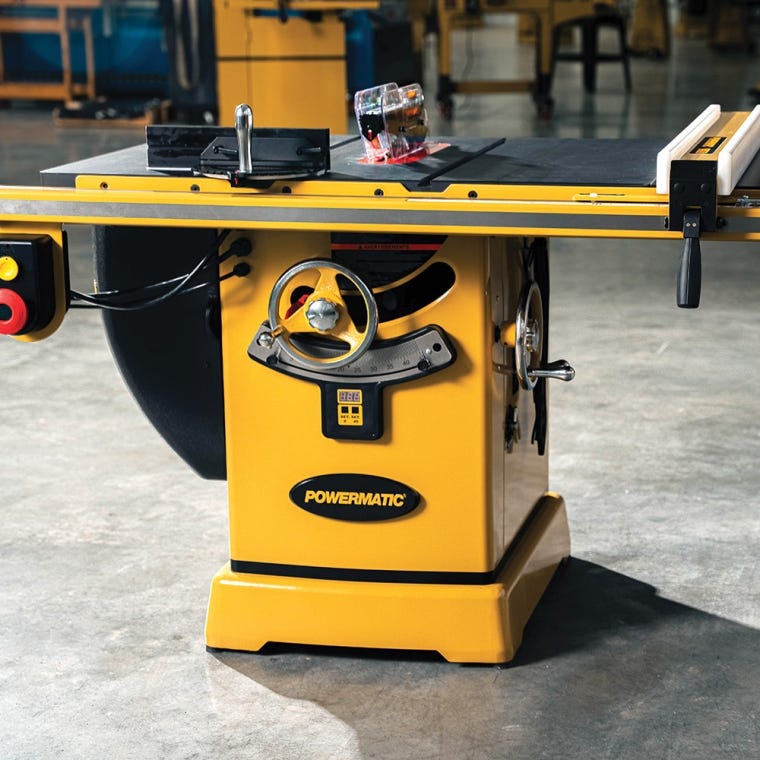 Powermatic ArmorGlide PM2000T 10'' Table Saw, 30'' Rip Accu-Fence, 5HP, 1PH, 230V - full pic 