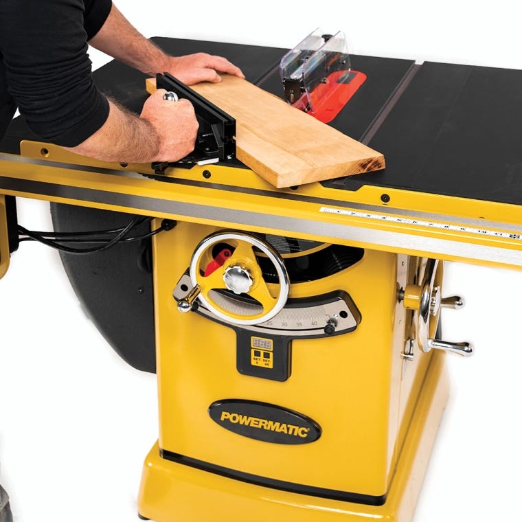 Powermatic ArmorGlide PM2000T 10'' Table Saw, 30'' Rip Accu-Fence, 5HP, 1PH, 230V - full pic 
