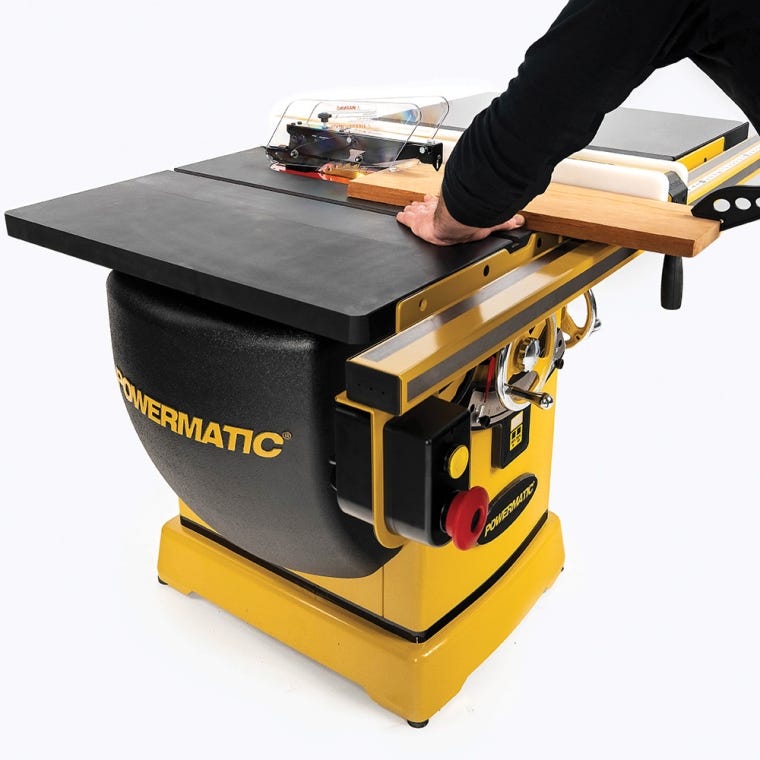 Powermatic ArmorGlide PM2000T 10'' Table Saw, 30'' Rip Accu-Fence, 5HP, 1PH, 230V - full pic 