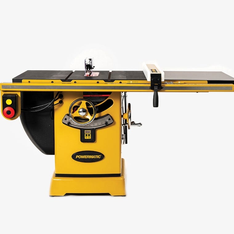 Powermatic ArmorGlide PM2000T 10'' Table Saw, 30'' Rip Accu-Fence, 5HP, 1PH, 230V - full pic 
