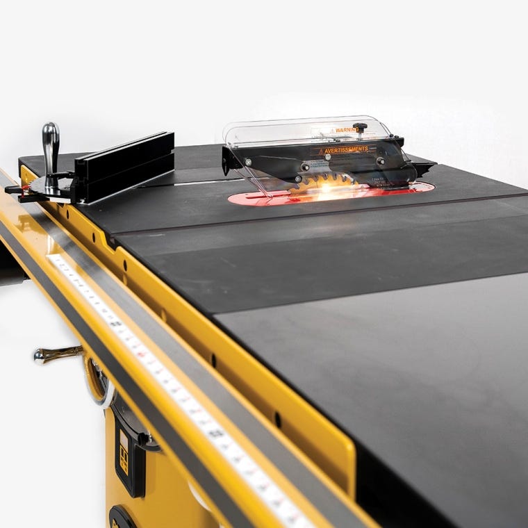 Powermatic ArmorGlide PM2000T 10'' Table Saw, 30'' Rip Accu-Fence, 5HP, 1PH, 230V - full pic 