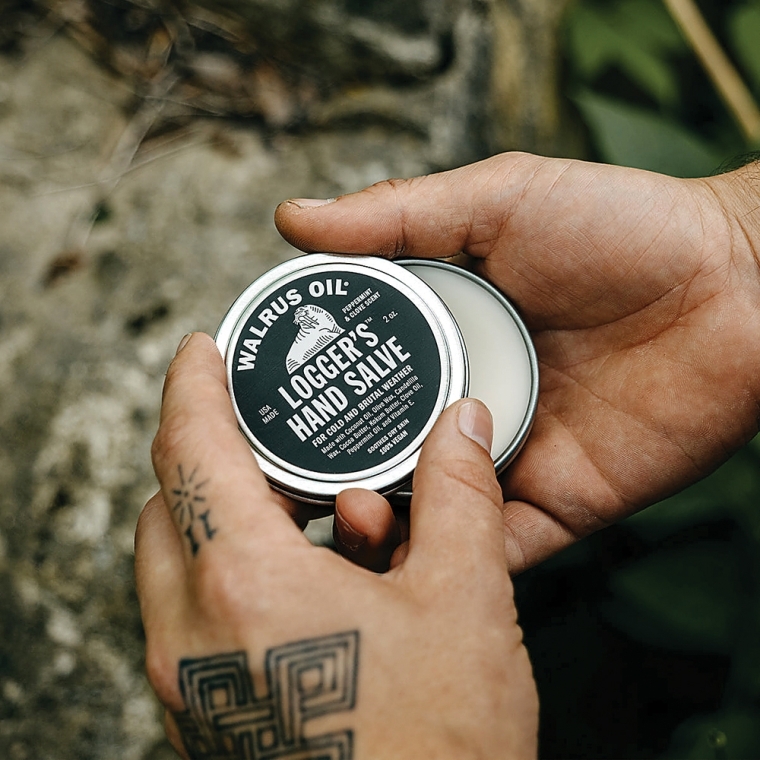 Walrus Oil Logger's Hand Salve, 2 oz. - full pic 