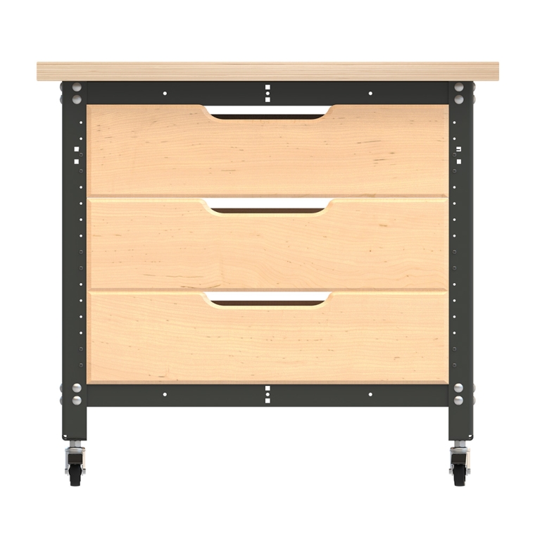 Rockler Rock-Steady Deluxe Lathe Stand Kit, 32''W x 16''D x 28''H - full pic 