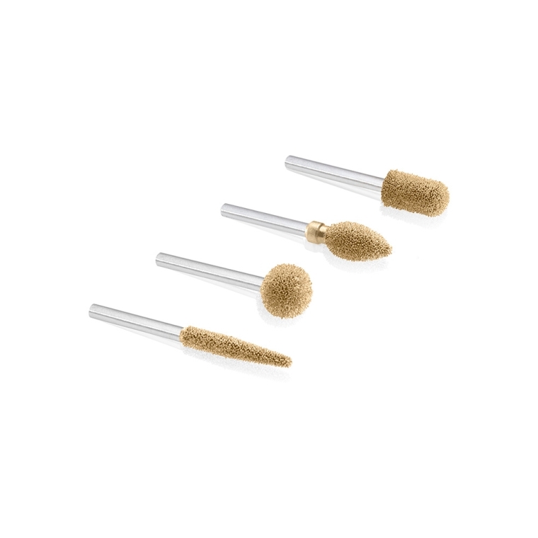 Kutzall 4-Piece Burr Kits for Rotary Tools, 1/8'' Shaft - full pic 