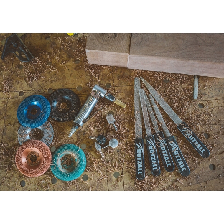 Kutzall 4-Piece Burr Kits for Rotary Tools, 1/8'' Shaft - full pic 