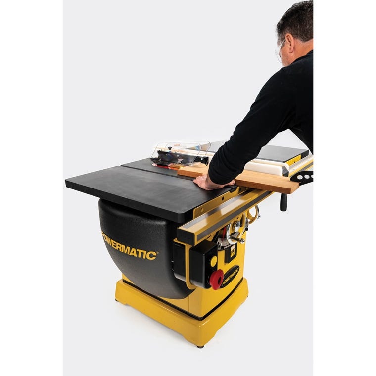 Powermatic ArmorGlide PM2000T 10'' Table Saw, 30'' Rip Accu-Fence, 3HP, 1PH, 230V - full pic 