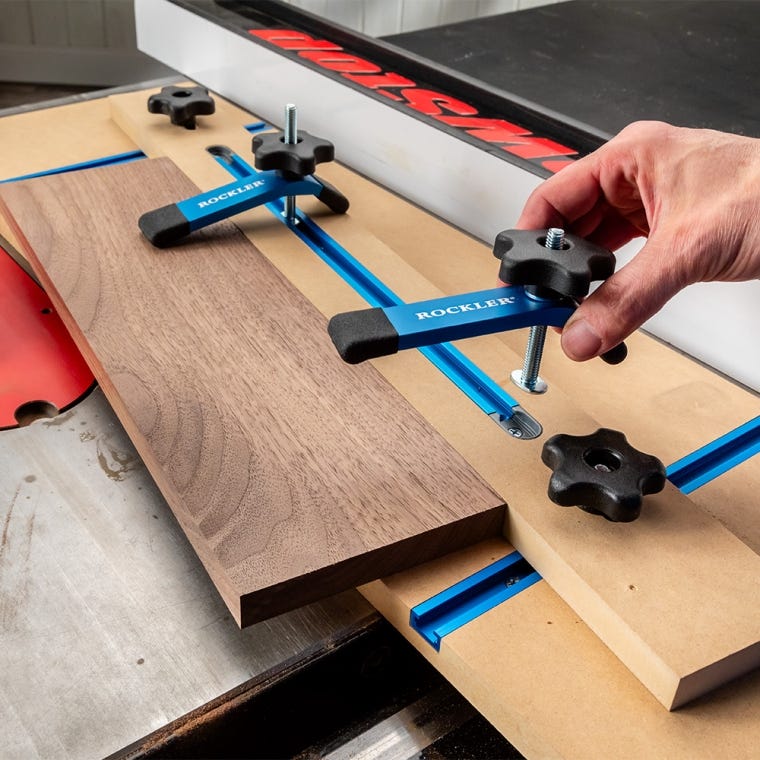 Rockler T-Track Drop-In Starter Kit - full pic 