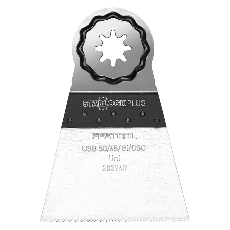 Festool Universal Saw Blade for Oscillating Multi-Tool, USB 50/65/Bi/OSC/5, 2''W x 2-9/16''L, 5-Pack (203960) - main pic