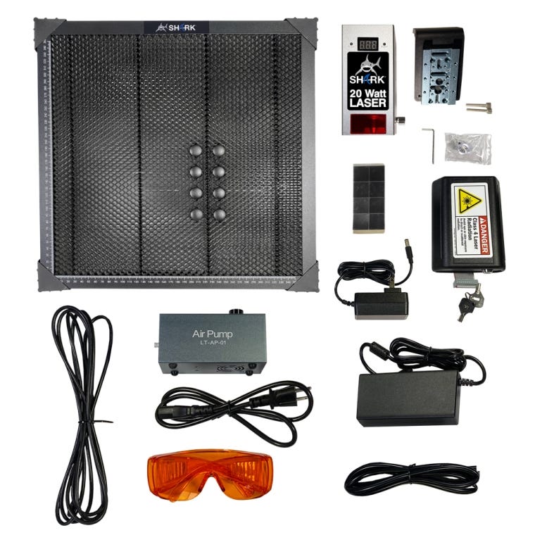Next Wave CNC Shark 20-Watt Laser Kit II - main pic