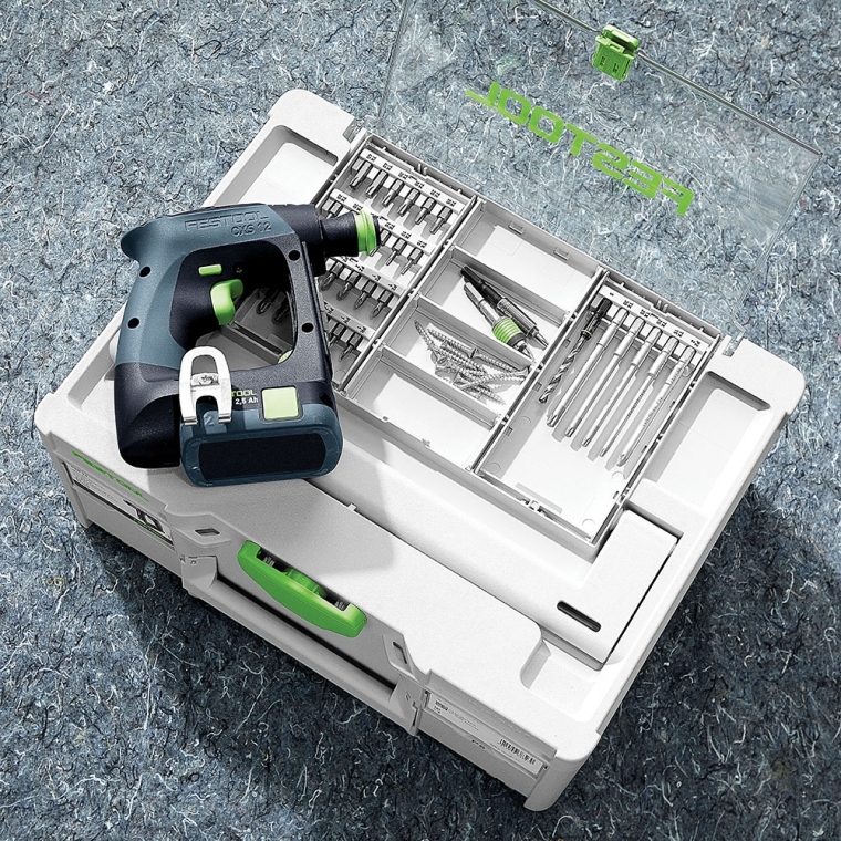 Festool Cordless Drill CXS 12 2.5-Plus (576868) - full pic 