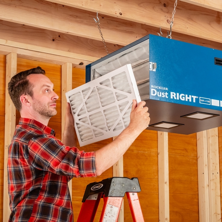 Dust Right Full-Size Air Filtration Unit - full pic 