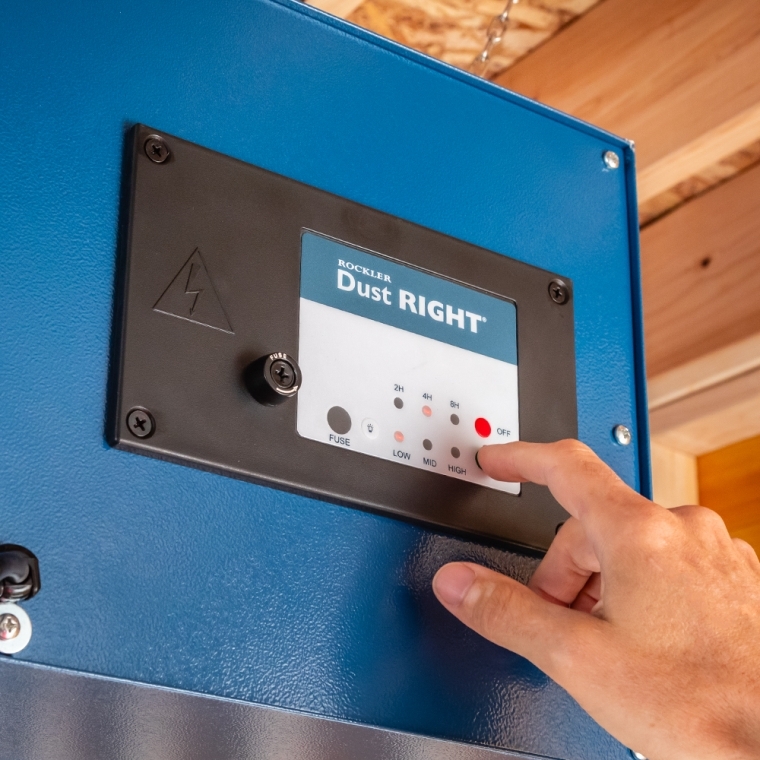 Dust Right Full-Size Air Filtration Unit - full pic 