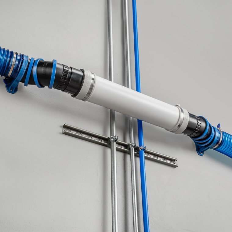 Dust Right Ready-Mount Dust Fitting, 4'' Articulating Port - full pic 