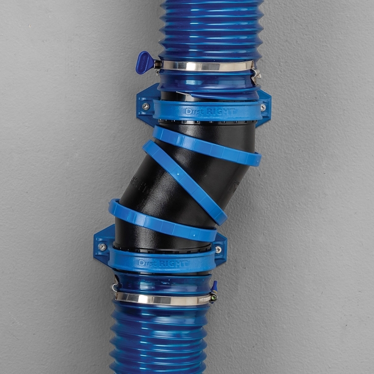 Dust Right Ready-Mount Dust Fitting, 4'' Articulating Port - full pic 