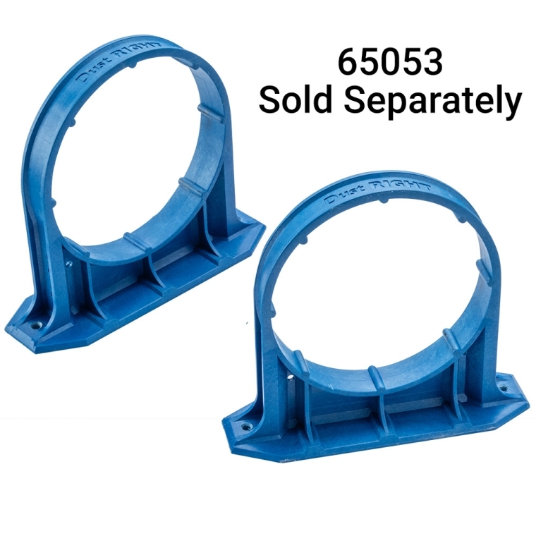 Dust Right Ready-Mount Dust Fitting, 4'' Articulating Port - full pic 