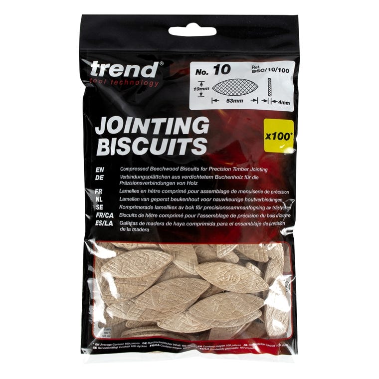 Trend Beech Biscuits, 100-Packs - full pic 